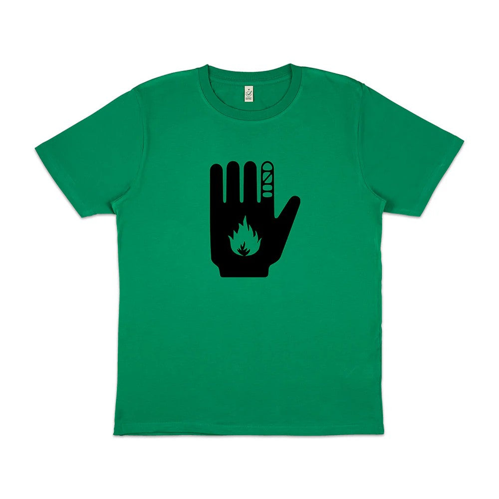 Massive Attack - Ceasefire Now MSF Green T-shirt