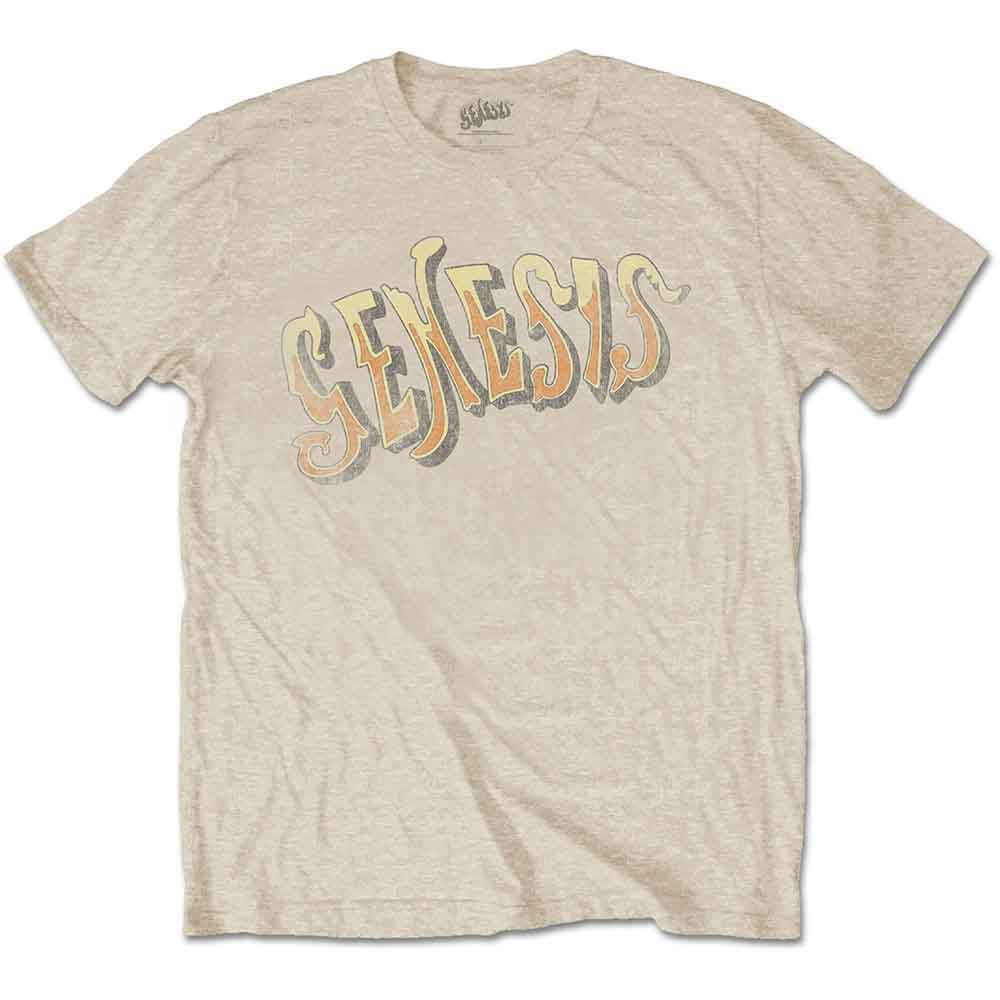 Genesis T-Shirt: Vintage Logo - Golden (Sand)